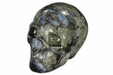 Carved, Que Sera Stone Skull #118095-2